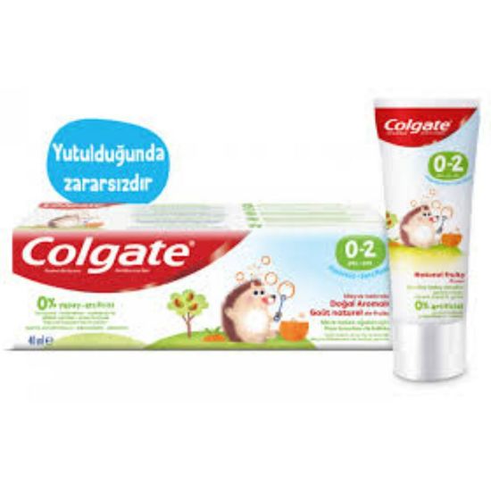 Picture of COLGATE KIDS T.P NATURAL FRUITY FLAVOR 0-2 YRS 40 ML