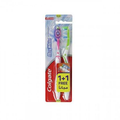 Picture of COLGATE MAX WHITE MEDIUM T.B + FREE OFFER 7018+9882