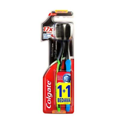 Picture of COLGATE SLIM SOFT CHARCOAL SOFT T.B + 1 FREE OFFER 1461