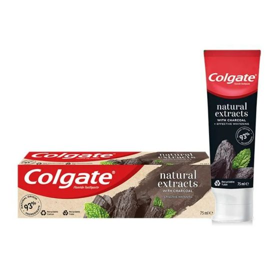 Picture of COLGATE TOOTH PASTE NATURAL PURE CLEAN CHARCOAL MINT 75ML-31