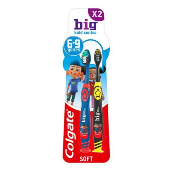 صورة كولجيت ابتسامة الأطفال فرشاة أسنان للأطفال ٦-٩ سنوات