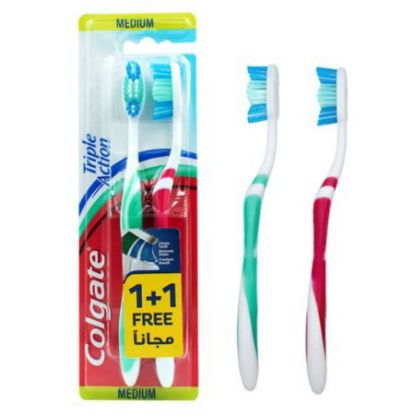 Picture of COLGATE TRIPLE ACTION MEDIUM T.B 1+1 FREE