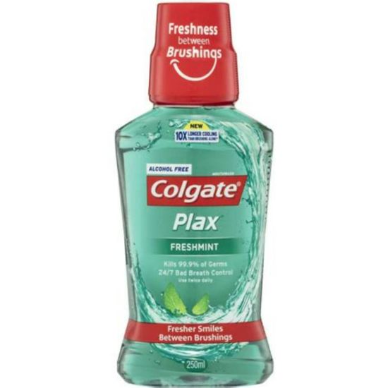 Picture of COLGATE PLAX FRESH MINT MOUTH WASH 250 ML