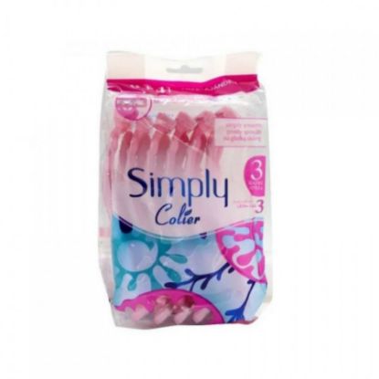 Picture of COLIER SIMPLY RAZOR 8+4 PINK