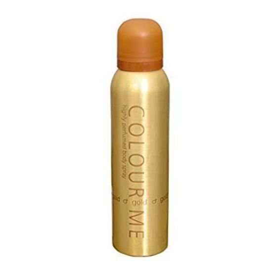 Picture of COLOUR-ME GOLD BODY SPRAY  150ML 2282