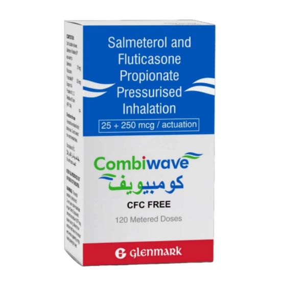 Picture of COMBIWAVE 25+250MCG ACTUATION