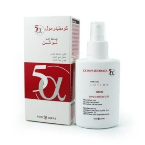 Picture of COMPLIDERMOL 5Α ANTI HAIR LOTION 120 ML