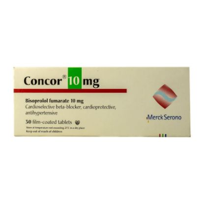Picture of CONCOR 10 MG 30 TAB