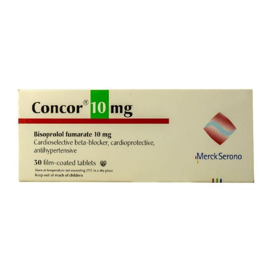 Picture of CONCOR 10 MG 30 TAB