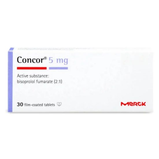 Picture of CONCOR 5 MG 30 TAB