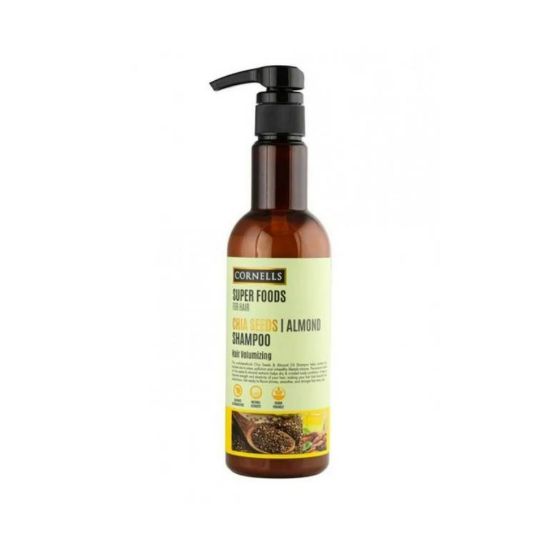 صورة كورنلز سوبر فودز شامبو بذور الشيا وزيت اللوز 500مل