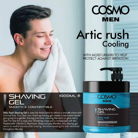 Picture of COSMO ARTIC RUSH SHAVING GEL 1000ML