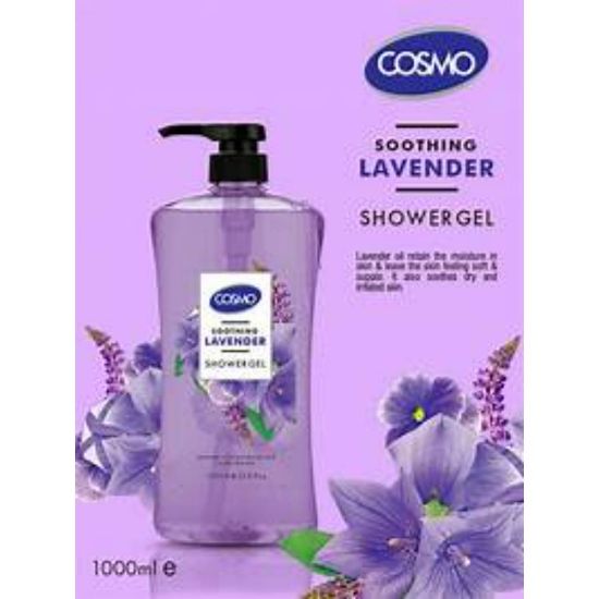 Picture of COSMO FRENCH LAVENDER SHOWER GEL 1000ML