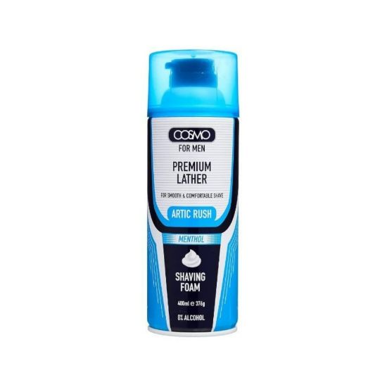 Picture of COSMO SHAVING FOAM ARCTIC RUSH MENTHOL 400ML