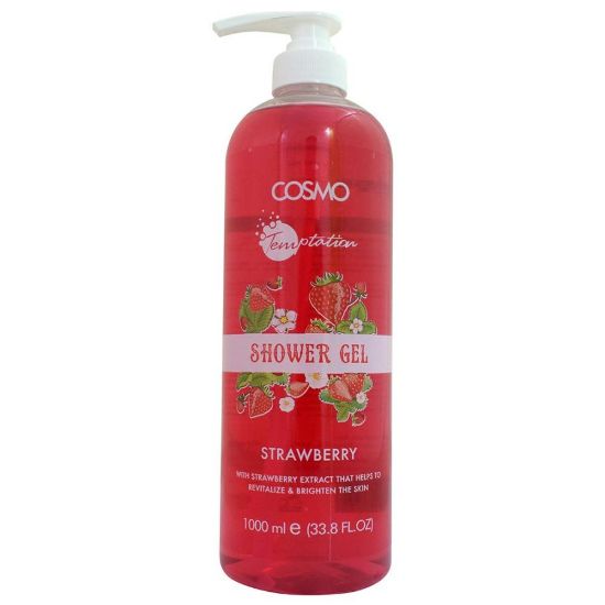 Picture of COSMO STRAWBERRY SHOWER GEL 1000ML