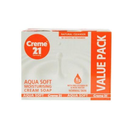 Picture of CREAM 21 AQUA SOFT MOISTURIZING CREAM SOAP 125 G