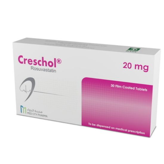 Picture of CRESCHOL 20 MG 30 TAB
