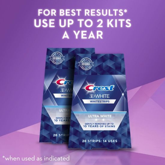 صورة كرست شرائط تبييض الاسنان الترا  28 شريط