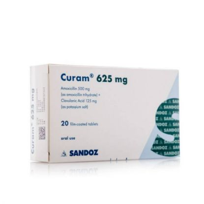 Picture of CURAM 625 MG 20 TAB