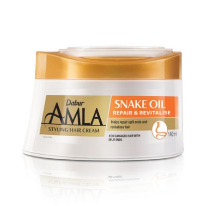 Picture of DABUR AMLA HAIR CREAM SNAKE OIL REPAIR & REVITALISE 140 ML