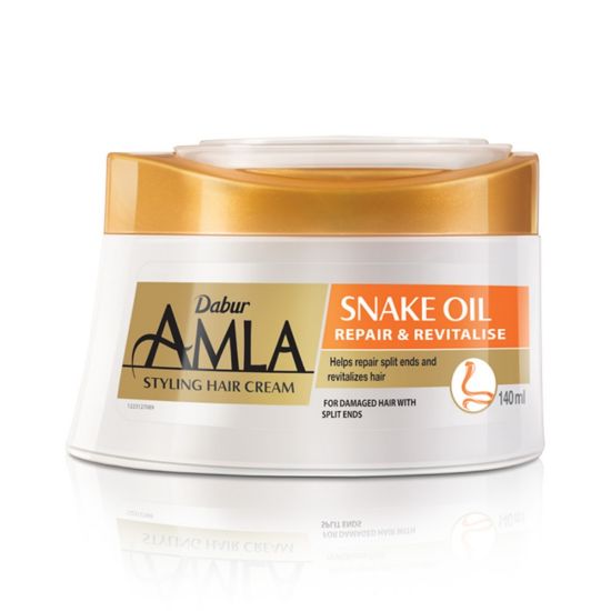 Picture of DABUR AMLA HAIR CREAM SNAKE OIL REPAIR & REVITALISE 140 ML