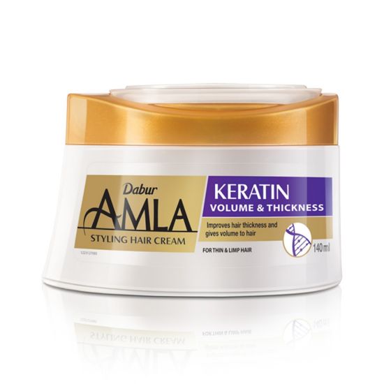 Picture of DABUR AMLA HAIR CREAM KERATIN VOLUME & THICKNESS 140 ML7460