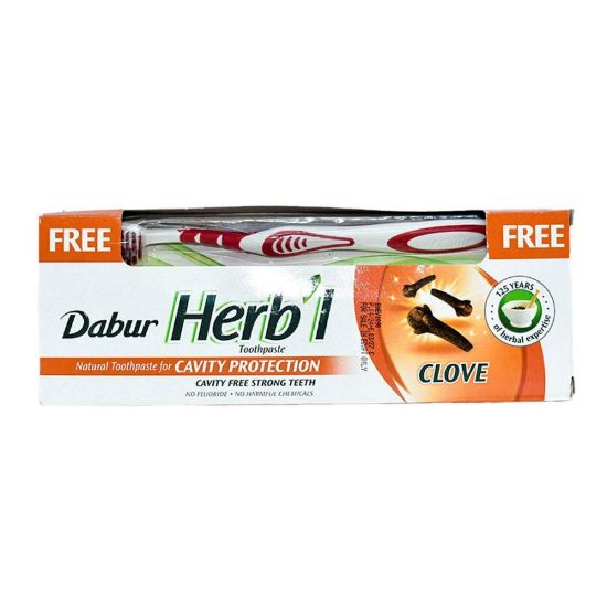 Picture of DABUR HERBAL CLOVE T.P 150 ML + T.B FREE