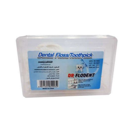 Picture of DANTELA TOOTHPICK PLASTIC FLOSS 25 PIECES