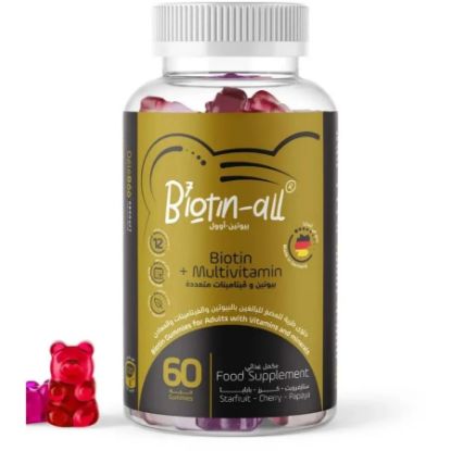 Picture of DELEBOO BIOTIN-ALL  60 GUMMIES