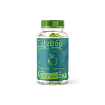 Picture of DELEBOO MULTIVITAMIN +ZINC APPLE 90 BEANS