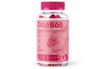 Picture of DELEBOO VITAMINC +ZINC RASPBERRY 90 BEANS