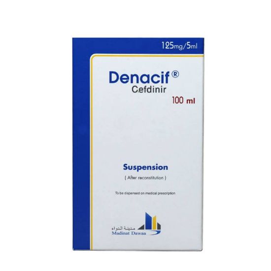 Picture of DENACIF 125MG / 5ML 100 SUSP