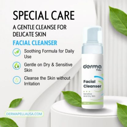 Picture of DERMA FACIAL CLEANSER SENSITIVE & DRY SKIN 150ML