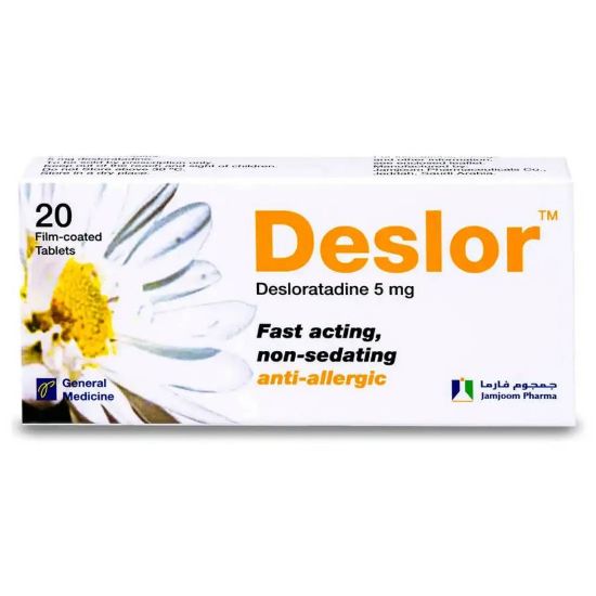 Picture of DESLOR 5 MG 20 TAB