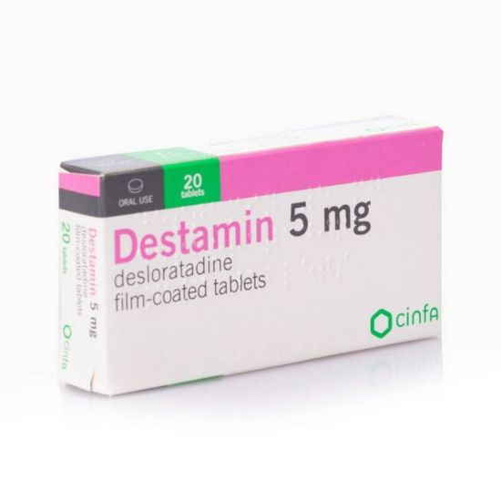 Picture of DESTAMIN 5 MG 20 TAB