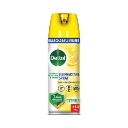 Picture of DETTOL AB DISINFECTANT SPRAY CITRUS 450 ML 3846