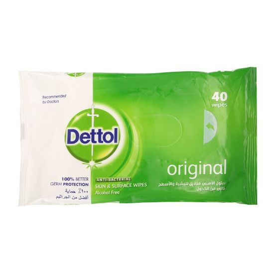 Picture of DETTOL AB WIPES 40 PCS X 12