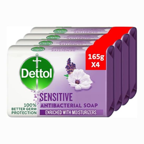 صورة ديتول صابون  شاي أخضر وبرغموت 150 جم 2+1 مجانا