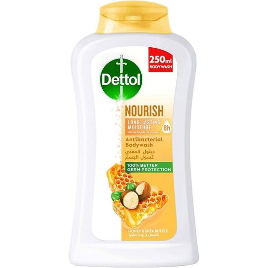 Picture of DETTOL BODY WASH NOURISH HONEY & SHEA 250 ML