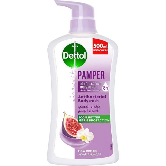 Picture of DETTOL BODY WASH PAMPER FIG & ORCHID 500 ML