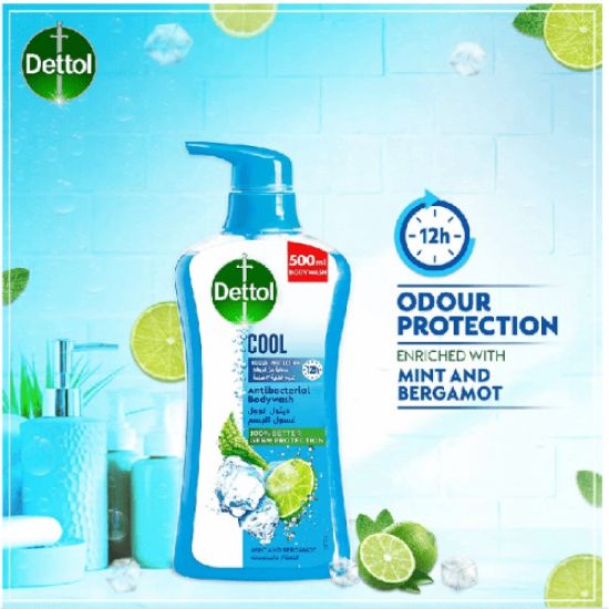 Picture of DETTOL BODY WASH COOL 500 ML X 12 - 1588