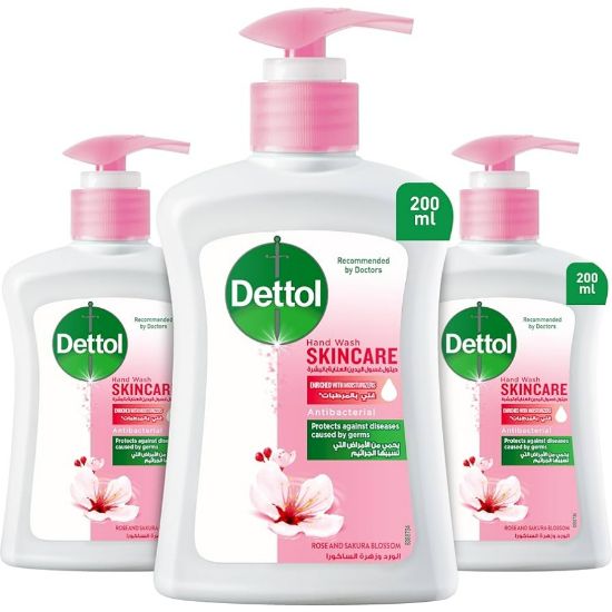 Picture of DETTOL HAND WASH SKINCARE 250-200 ML X 12