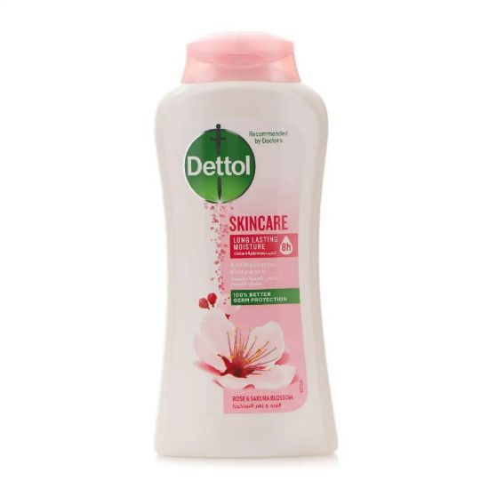 Picture of DETTOL SHOWER GEL SKINCARE 250 ML+PUFF X 12