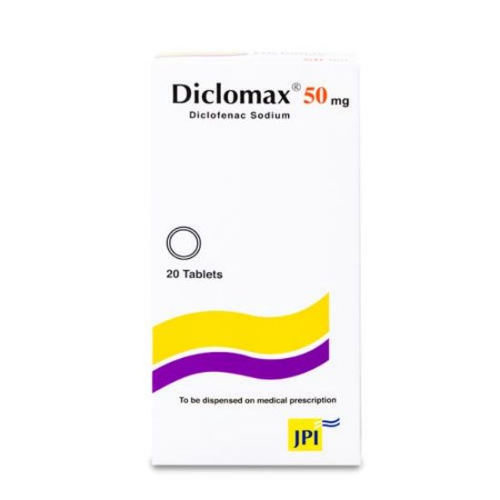 Picture of DICLOMAX 50 MG 20 TAB