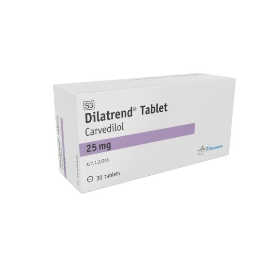Picture of DILATREND 25MG 30TAB WS