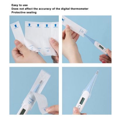 Picture of DISPOSABLE EAR THERMOMETER COVER 50 PCS#