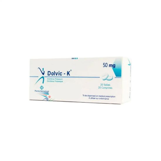 Picture of DOLVIC-K 50 MG 20 TAB