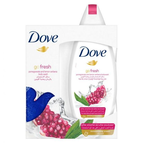 Picture of DOVE BODY WASH GO FRESH POMEGRANATE REVIVE SHOWER 250 ML+KIT