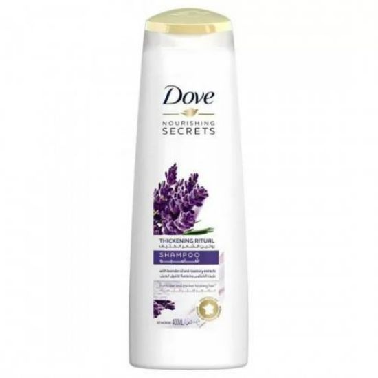 Picture of DOVE SHAMPO THICKENING  LAVENDER & ROSEMARY 400 ML5385