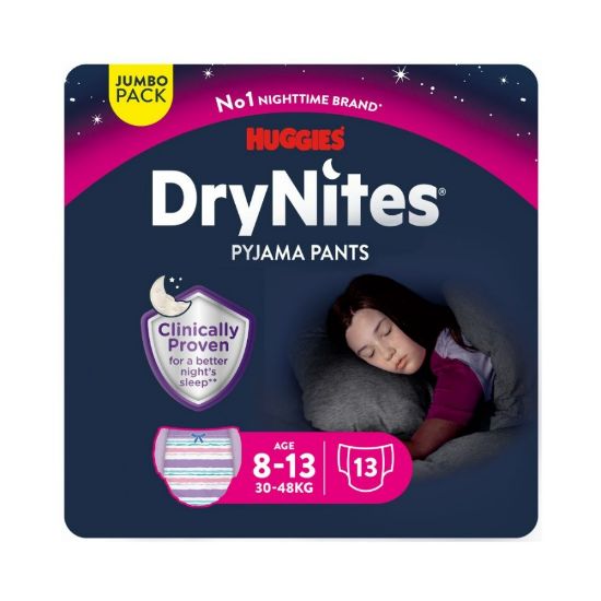 صورة دراي نايتس كيلوت للبنات 8-15 سنة 16 حفاضة